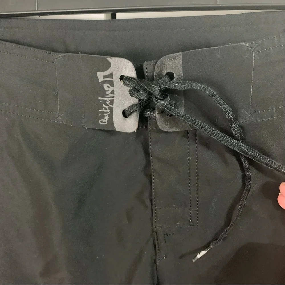 Men’s Quiksilver Black Out Logo Board Shorts